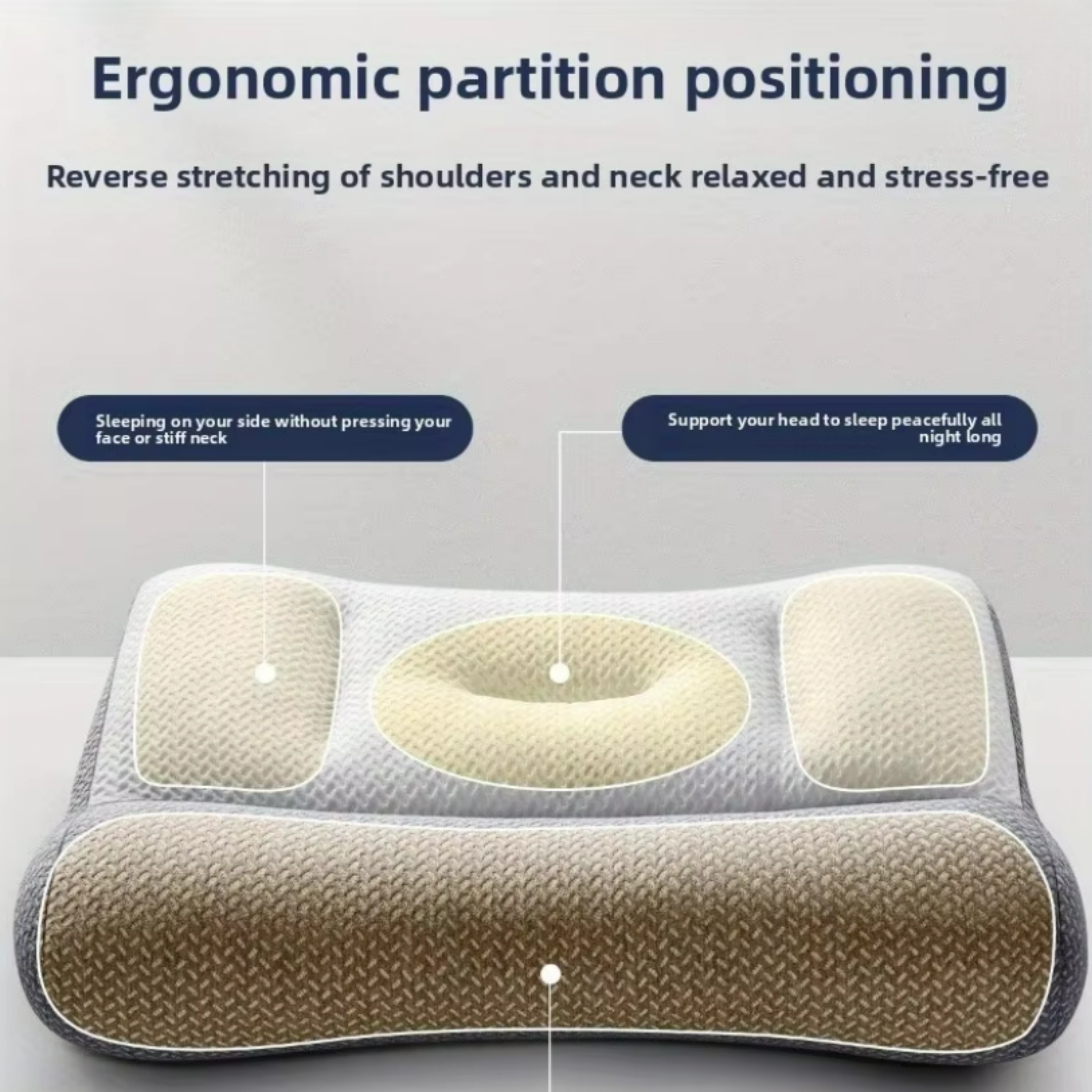 ErgoZone High-Density Memory Foam Cervical Pillow
