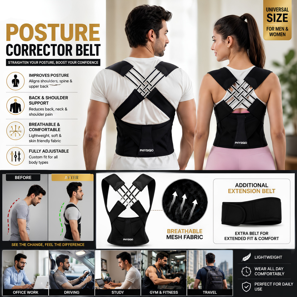 🔥HOT TIKTOK🔥 Premium Posture Corrector Belt