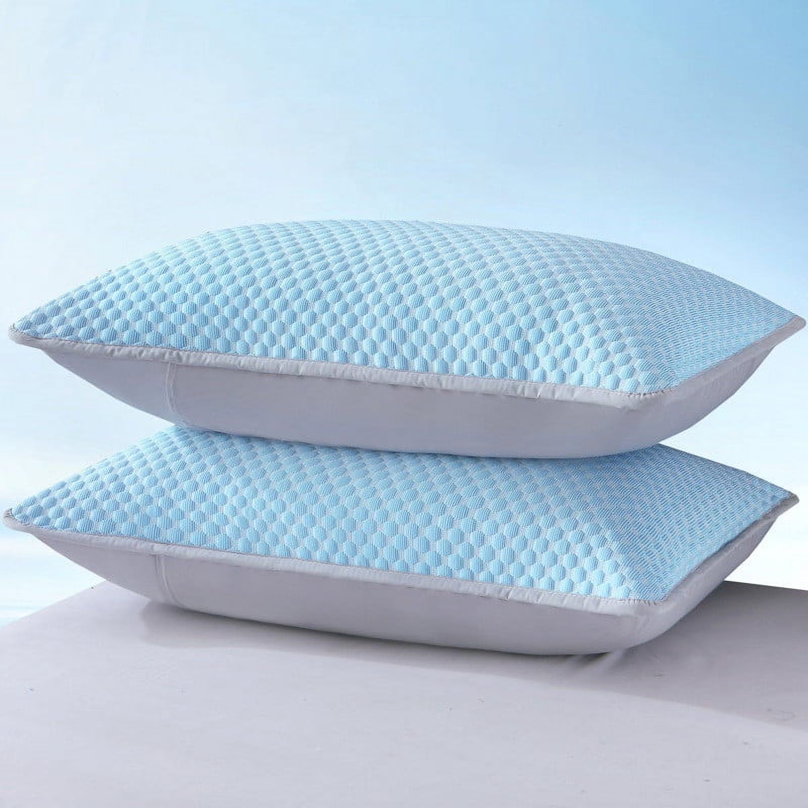 Ice-Silk Cooling Pillowcase with Massage Bumps
