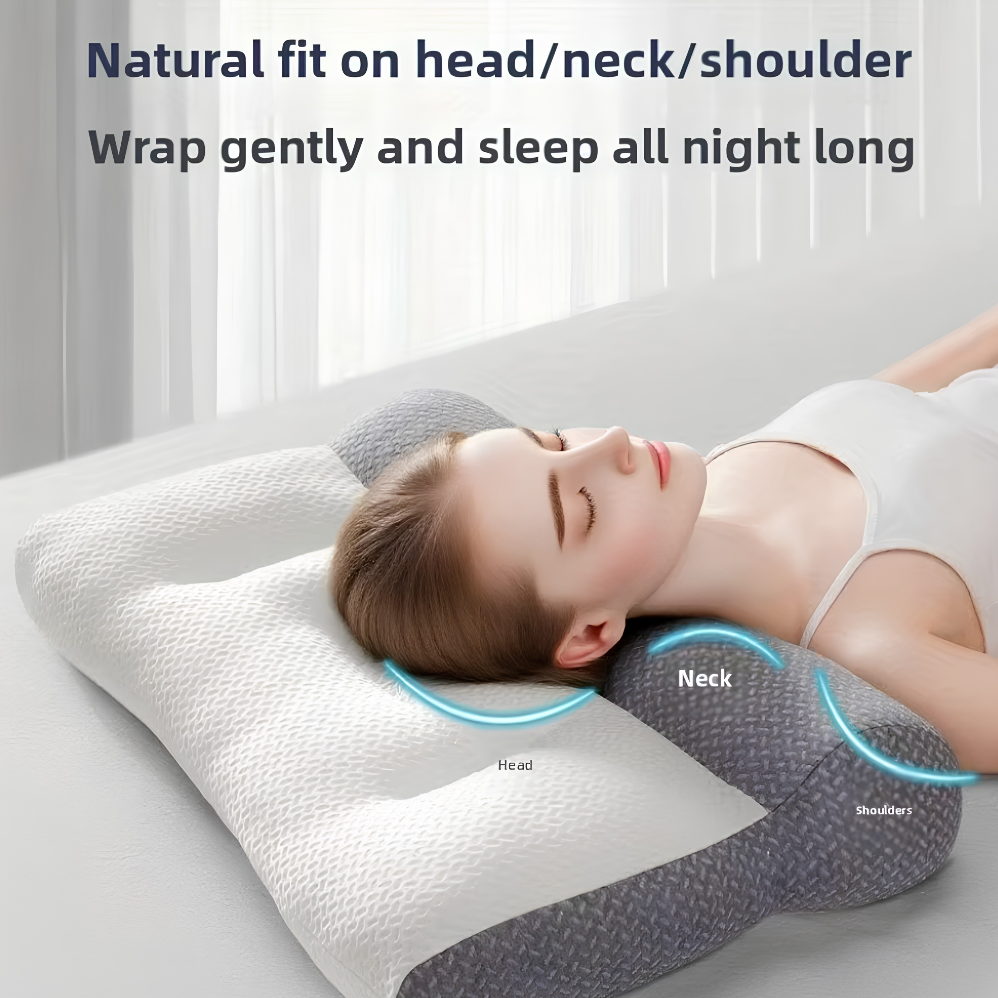 ErgoZone High-Density Memory Foam Cervical Pillow