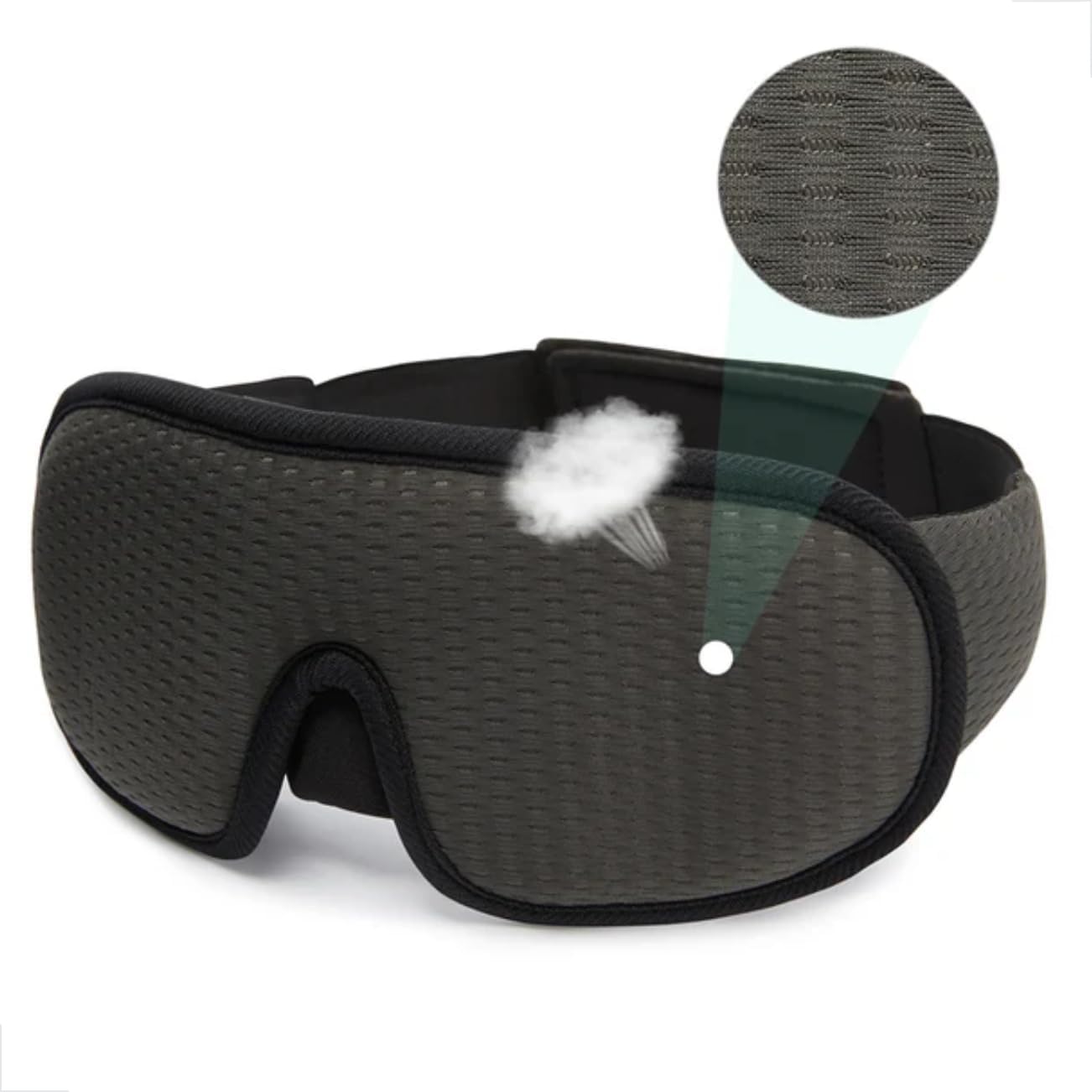 3D Contour 100% Blackout Sleep Mask