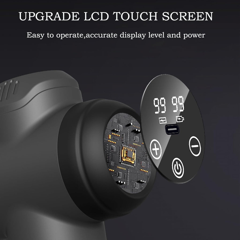 Smart Percussive Therapy Massage Gun