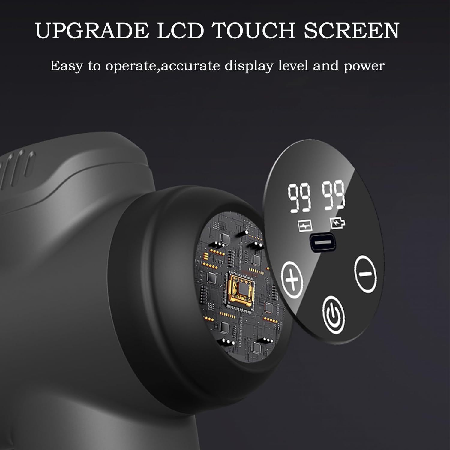 Smart Percussive Therapy Massage Gun