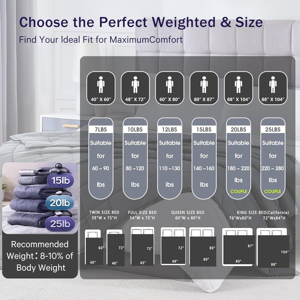 All-Season Cooling Weighted Blanket