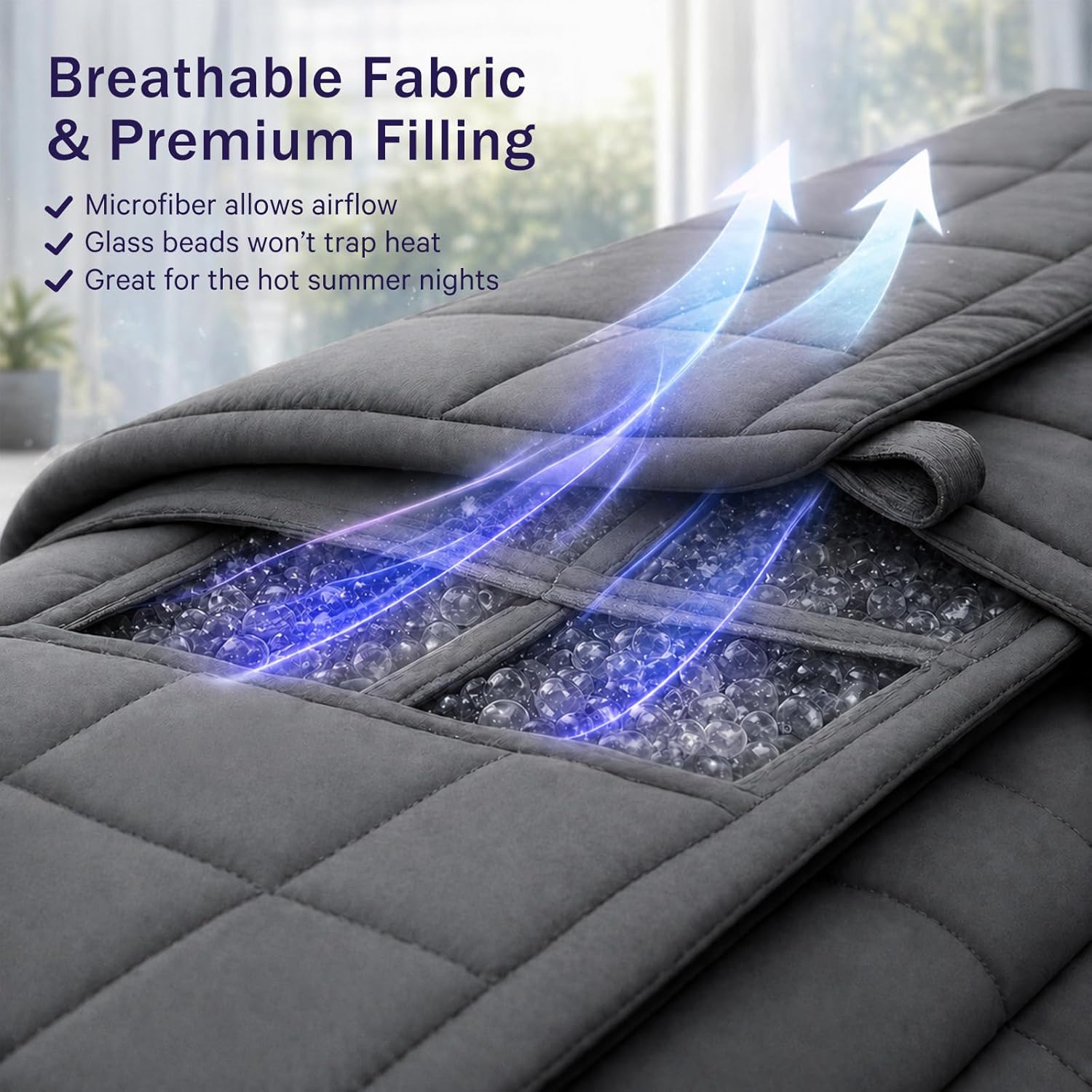 All-Season Cooling Weighted Blanket