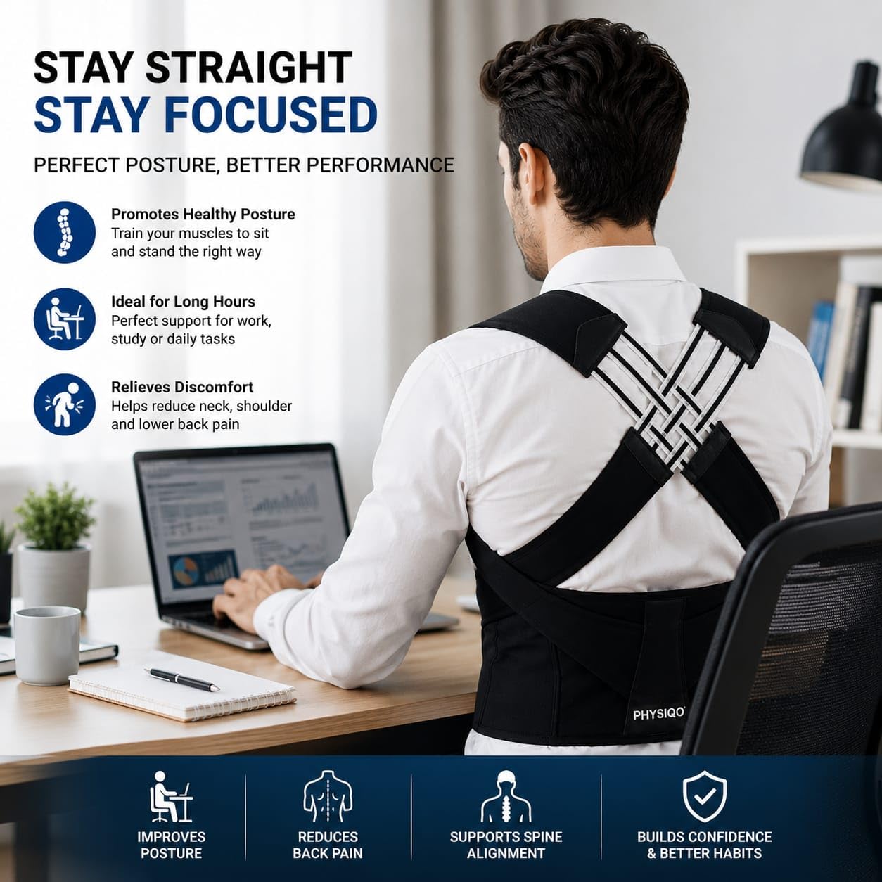 🔥HOT TIKTOK🔥 Premium Posture Corrector Belt
