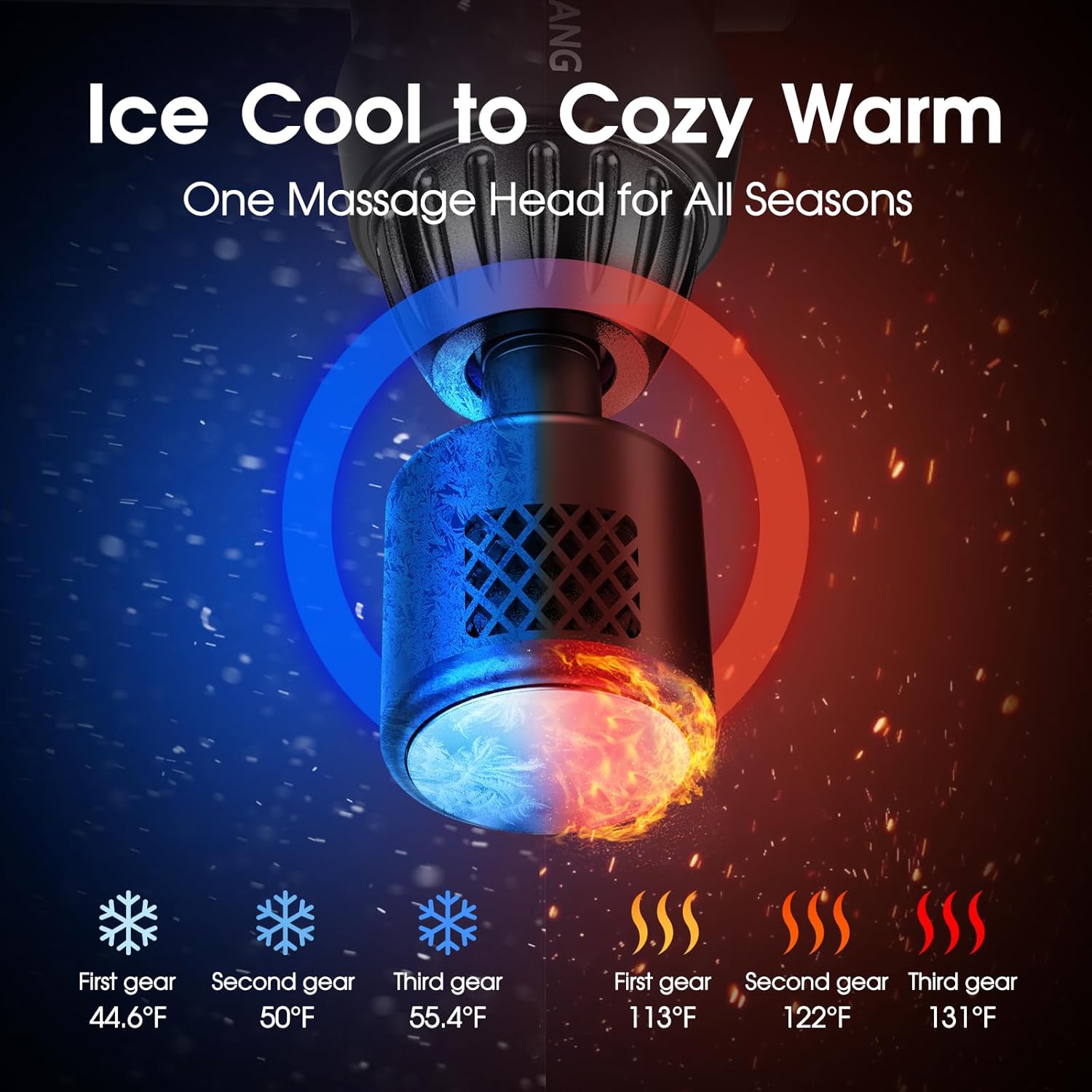 🏆 PRO-GRADE RECOVERY🏆 Premium Hot & Cold Deep Tissue Massage Gun
