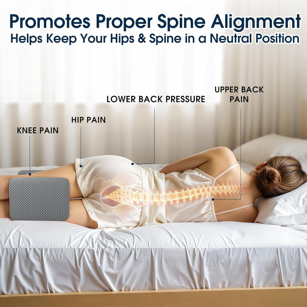 🤍 MOM-TO-BE FAVORITE🤍Ergonomic Memory Foam Knee Pillow