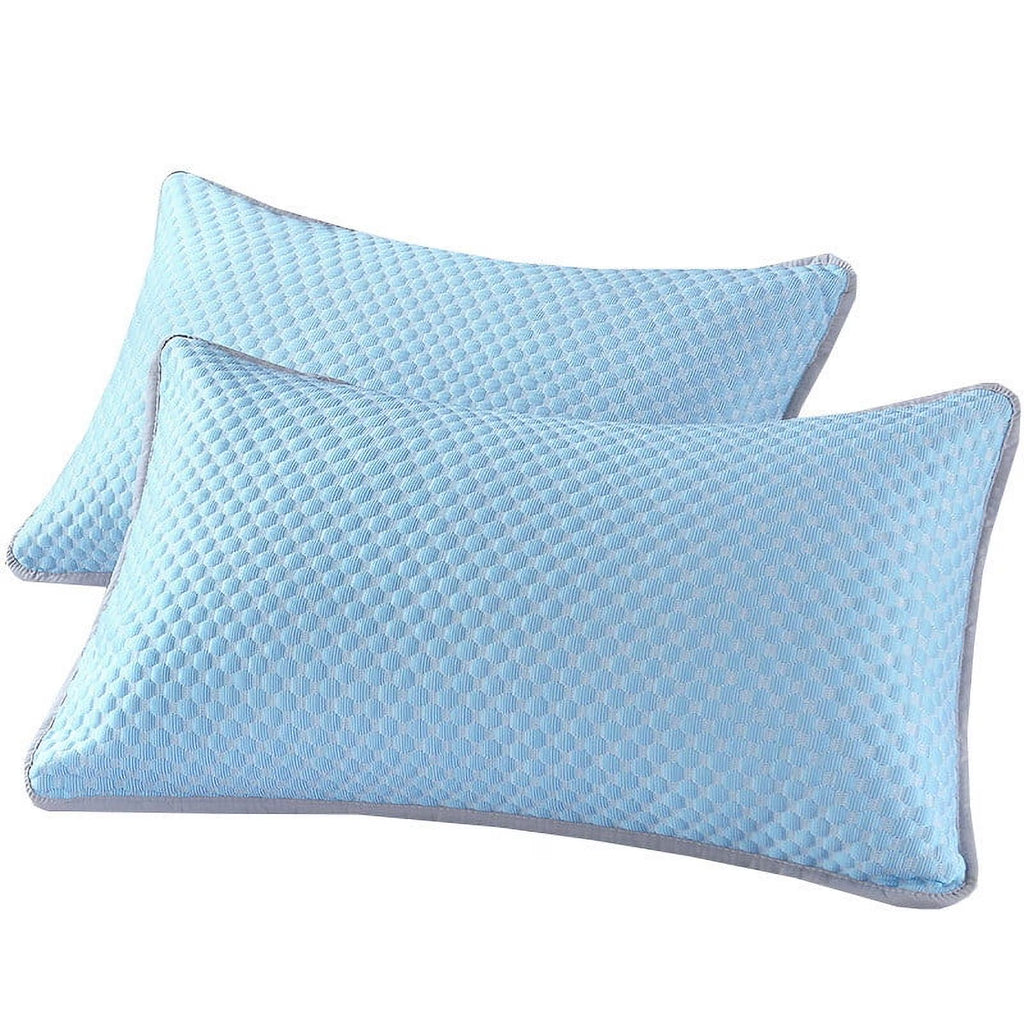 Ice-Silk Cooling Pillowcase with Massage Bumps