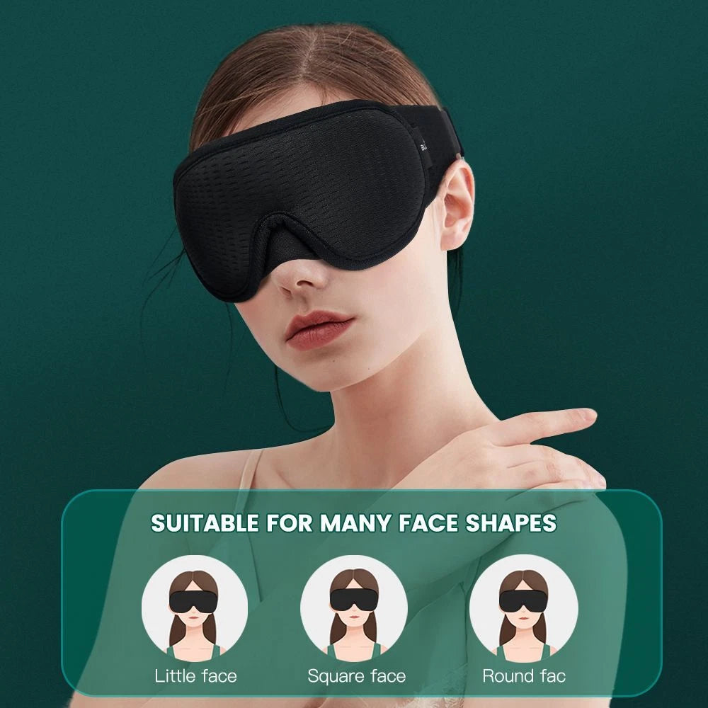 3D Contour 100% Blackout Sleep Mask