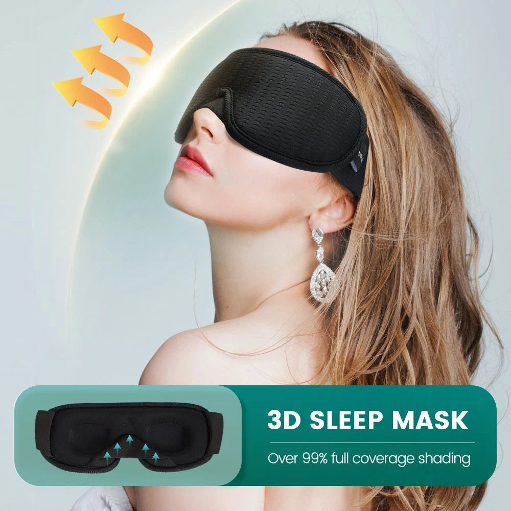 3D Contour 100% Blackout Sleep Mask