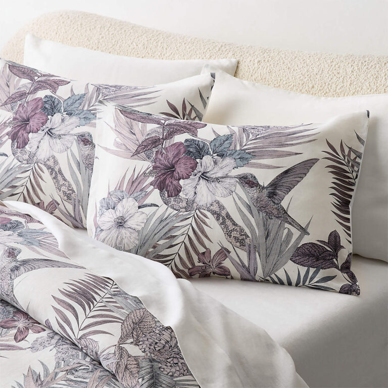 Linen Botanical Duvet Cover - Image 2