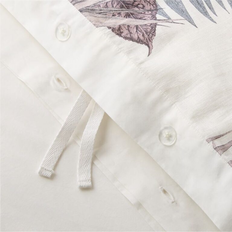 Linen Botanical Duvet Cover - Image 3